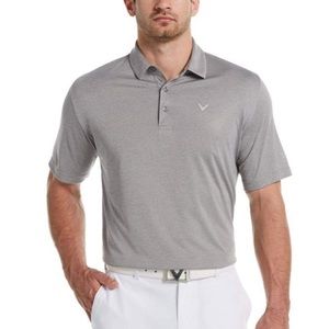 Callaway Mens Swing Tech Birdseye Polo